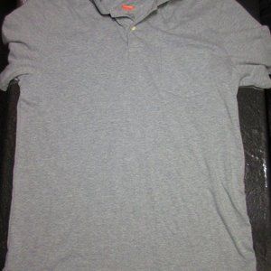 St. Johns Bay Performance Mens Collar Shirt Size MEDIUM